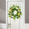 Fleurs décoratives oeufs de pâques vigne de printemps artificielle Durable élégant accrocheur pour accessoires d'arc de manteau rustique guirlande mignonne