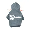 Ropa para perros Ropa de diseñador Marca Perros suaves y cálidos Sudadera con capucha Suéter con diseño clásico Patrón Abrigo de invierno para mascotas Chaquetas para clima frío Otrlg