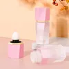 Storage Bottles 7ML Plastic Lip Gloss Tubes DIY Lipstick Refillable Empty Cosmetic Container Travel Essentials Gradient Pink Makeup Tool