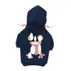 Ropa para perros Ropa de diseñador Marca Perros suaves y cálidos Sudadera con capucha Suéter con diseño clásico Patrón Abrigo de invierno para mascotas Chaquetas para clima frío Otrlg