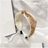 Stirnbänder Designer Bogen Haarbänder Für Frauen Marke Elastisches Stirnband Sport Fitness Haarschmuck Perfektes Geschenk Drop Lieferung Schmuck Otuv9