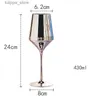 Wine Glasses Crystal Rose Gold Wine Glass Champagne Flutes Glasses Whiskey Cocktail Goblet Wedding Party Marriage Wine Kitchen Drinkware Tool L240323