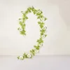 Decorative Flowers Artificial Sunflower Garland Daisy Rattan Wall Wedding Party Home Office Christmas Living Room Autumn Decoration