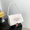 Sac à bandoulière de haute qualité, produits de contrôle exclusifs sous les bras avec Texture pour femmes, nouveau Style carré haut de gamme, sac à bandoulière à une épaule de style occidental