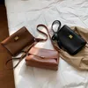 Bag PU Leather Crossbody Bags For Women 2024 Shoulder Solid Color Simple Women's Trend Lux Black Handbags And Purses Sac