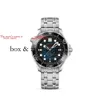 Relógio de titânio AAAAA Relógios de moda de luxo para homens Relógios de pulso mecânicos Personalizado Homem Omg Diver-300-m Série Automática Sportsdesigner Montredelu