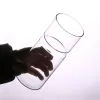 Décorations en verre transparent vase vase transparent plante de plante de fleurs