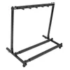 Other Furniture Mti Guitar Stand 5 Holder Folding Organizer Rack Stage Bass Acoustic Electric New Drop Delivery Home Garden Otv3R