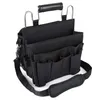 Barbertop Zwart Hairdring Tas Haar Schaar Handtas Hoge Capaciteit Sal Tool Make-Up Opslag Reizen Styling Draagtas 988o #