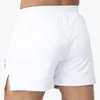 Nya Sports Summer Men Beaching Zip Pocket Byxor Bodybuilding Sweatpants Fiess Jogger Running Gym Shorts