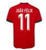 24 25 Portugal B.FERNANDES camisas de futebol seleção nacional Copa da Europa BRUNO FERNANDES JOAO FELIX RONALDO Bernardo Diogo J. JOAO CANCELO camisa de futebol Kits Uniformes