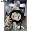 Mascot Costumes Anime No Face Man Plush Spirited Away Hayao Miyazaki Cute Cartoon Haruku Messenger Bags Accessories Shoulder Bag