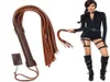 Fouet en cuir véritable Sexy fétiche fessée Bondage Flogger porno sexe fouet court fouet jouets érotiques pour adultes SM jeu Y2011185065916