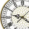 Orologi da parete Orologio in acrilico senza ticchettio Bagno Cucina Silenzioso sospeso Big Ben