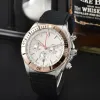 2024 Top Marke Mann Uhr Luxus Herren Uhren Alle Zifferblatt Arbeit Quarzuhr Hohe Qualität Chronograph Uhr Gummi Gürtel Männer mode Accessoires Geschenke