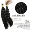 Extensions Natural Wave Itip Hair Extension 100% Brasilianska mänskliga remy hårförlängningar 0,8/1g/pc 50 st kvinnor naturligt fusion Mänskligt hårstycke