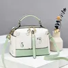 Shoulder Bags Boutique Luxury Bag Women 2024 Fashion Color Contrast Handheld One Printed Crossbody