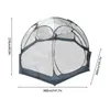Tält och skyddsrum Portable Camping Transparent Tält 5-10 Person Starry Bubble Tent Outdoor Sun Room 360-graders panoramafönster Sfäriska tält 240322