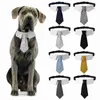 Dog Apparel Fashion Pet Accessories Tuxedo Bow Ties Necktie Saliva Towel Tie Collar Formal