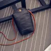 Axelväskor kvinnor europeiska retro mini väska hink crossbody för kvinnliga pu läder damer telefonväska liten påse