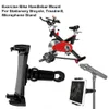 Handy-Halterungen, Fahrrad-Tablet-Halter, Fahrrad-Autotelefon-Tablet-Halterung für Indoor-Fitness-Übungen, für iPad Air Pro Mini Huawei 4,5 bis 13 Tabs 240322