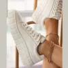 Skor 2023 mode vår ny designer heta försäljning vit skor kvinnlig plattform sneakers kvinnor tenis feminino casual kvinnliga skor kvinna