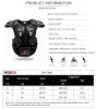 Safety Wosawe Children's Elbow Kne Pads Motorcykel rustningsjacka Back Protection Gear Mtb Joelheira Knepads Knee Brace Protector