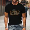 Kvinnors t-shirt min första cowboy atletisk födelsedagskjorta cowboy födelsedagälskare cowboy atletisk pappa cowboy atletisk mamma par 240322