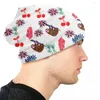 Bérets belle singe imprimé Skullies bonnets casquettes hommes femmes unisexe en plein air hiver chaud tricot chapeau adulte Bonnet chapeaux