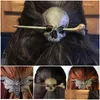 Hairpins Death Moth / Skl Stick Slide com osso falso para mulheres festa de Halloween Cosplay adereços acessórios de cabelo drop entrega jóias cabelo dhwje