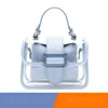 Bags Diagonal Fashionable Handheld and Trendy purses Beach bag designer woman handbag Small Pvc Simple Transparent Chain Womens Collapse Jelly Mini Mother Child