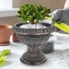 Vases Roman Flower Pot Front Porch Planters Delicate Vintage Plastic Wedding Flowerpot Indoor Container Pots