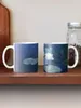 Muggar Två vattenliljor Monet Fine Art Coffee Mug Funnys Beer Cups