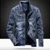 Herbst Denim Jacke Herren Winter Plus Samt Warm Jeans Mantel Mode Klassische Retro Slim Denim Jacke Casual Denim Bomber 240309