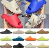 Ontwerpers Slippers Slide EVA voor Heren Dames Vermillion Mineraal Oker Bot Hars Klomp Comfortabele Sandalen Glow Green Onyx Zwart Woestijnzand Puur blauw zwarte schuimslippers