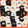 Los Angeles Niche Trendy Clothing Rhude Celebrity Matching Loose Fashion Base Short Sleeved T-shirt