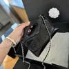 31bag Mini Chain Bag Designer Womens Shoulder Bag Leather Diamond Gold Hardware Metal Luxury Handbag Matelasse Chain Crossbody Bag Makeup Bags Card Bags Purse 20cm