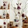 Christmas Decorations 2024 Happy Year Ornaments DIY Xmas Gift Santa Claus Snowman Tree Pendant Doll Hang Party Home Decor