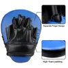 Équipement de protection Usine entière 2 pcs Kick Boxing Gants Pad Punch Target Sac Hommes MMA PU Karaté Muay Thai Combat Sanda Formation Adts Ki Dhtir