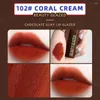 Lipgloss Voor Schoonheid Geglazuurd Chocolade Mist Oppervlak Mat Hydraterend Geen blijvende Non-stick Vervagende Lippenstift Natuurlijk M6o9