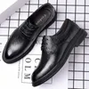 Chaussures habillées hommes ascenseur respirant décontracté classique affaires luxe rehaussement en cuir 8CM 6CM mocassins plus grand mâle