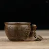Decorative Figurines Miscellaneous Collection: Antique Li Bai Will Enter Theme Glass Wine Jar Tea Table Handicraft Ornaments