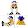 Burattini 60 Cm Grande Jeffy Puppet P Hat Gioco Giocattolo Boy Girl Cartoon Feebee Hand Pie Doll Talk Show Puntelli per Feste Regalo di Natale Drop Deliver Dhmna