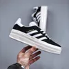 Wales Bonner Casual Sports höjande nya kvinnors skor Bold de Training Retro Plate Sneakers Shoes Vegan Man