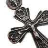 Łańcuchy krzyżowe Wisior modny wszechstronny naszyjnik męski na rocznicowy podróż urodzin