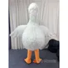 Trajes da mascote 2.3m rosa cisne mascote traje adulto iatable terno de corpo inteiro animal personagem vestido entretenimento ganso explodir outfit