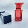 Butelki do przechowywania 50 ml szklanych perfum butelka przenośna duża pojemność kosmetyczna spray spray pusta drobna mgła kwadratowa płasko