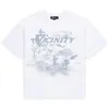 VICINITY T Shirt Y2K Men Women Hip Hop Letter Graphic Print Gothic Oversized Tshirt Harajuku Casual Short Sleeve Tops 240313