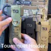 Väskor Vulpo Tactical Tourniquet Pouch EMT Trauma Medical Shear Pouch Holder Molle Cat TQ förvaringspåse jakt Västutrustning