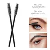 100 Stuks Spoolies Mascara Wands en Lippenselen Wands, Wegwerp Oogborstels Lippenstift Tester Make-up Applicator ToolBlack R4rO #